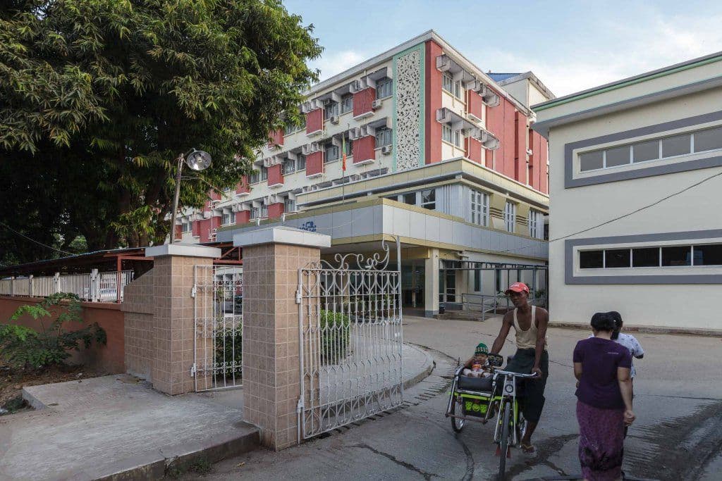 U  Tan Than, Yangon Children's Hospital, Myanmar (1970-78). Photographer: Manuel Oka.