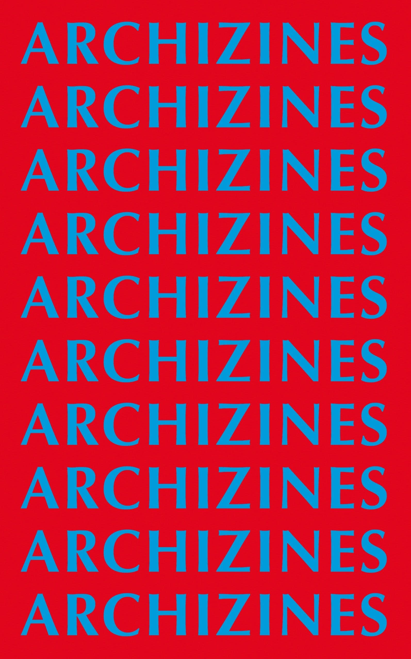 Cover artwork for Archizines