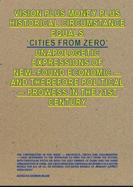 Cover artwork for Cities From Zero