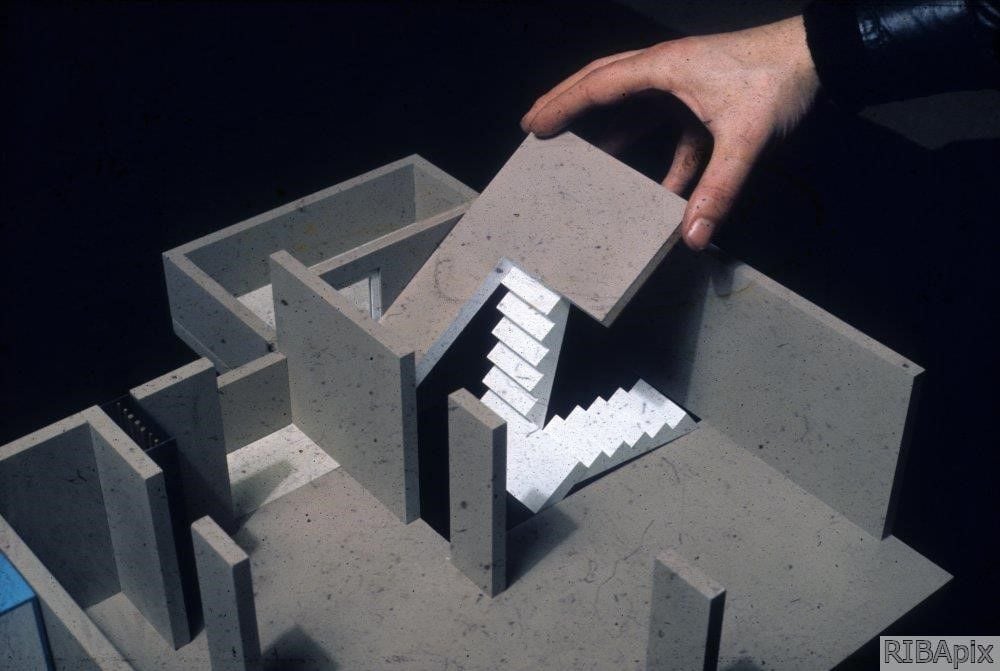 Nabeel Hamdi, Nick Wilkinson. Primary Supports Structure Housing Action Kit model (PSSHAK), 1971. Copyright RIBAPix