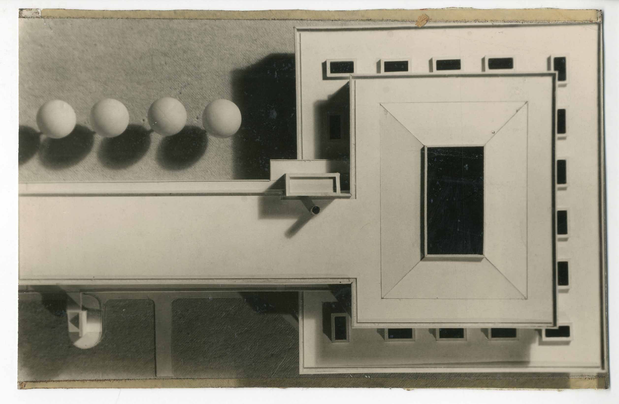 John Miller 'House in Accra', AA Department of Tropical Architecture, Autumn Term, 1954