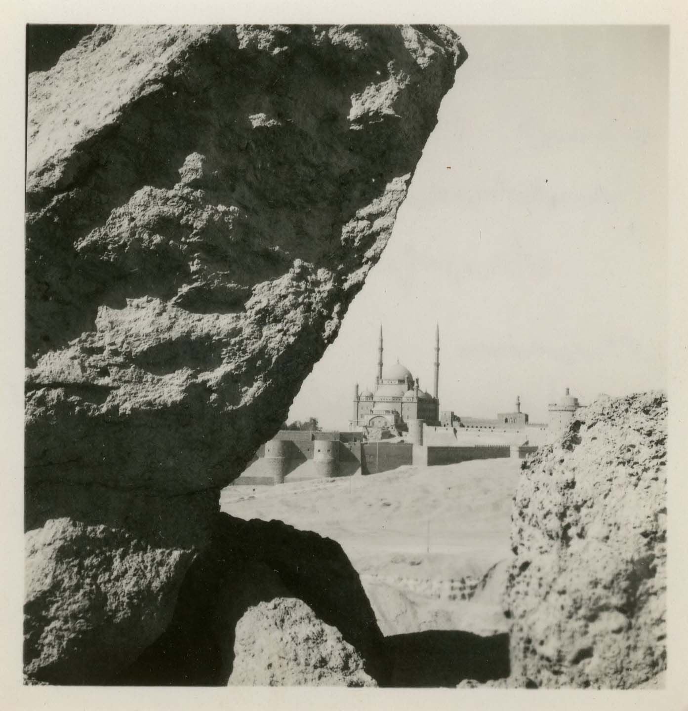 Otto Koenigsberger. View of  Cairo Citadel, 1933. Credit: AA Archives: OK2