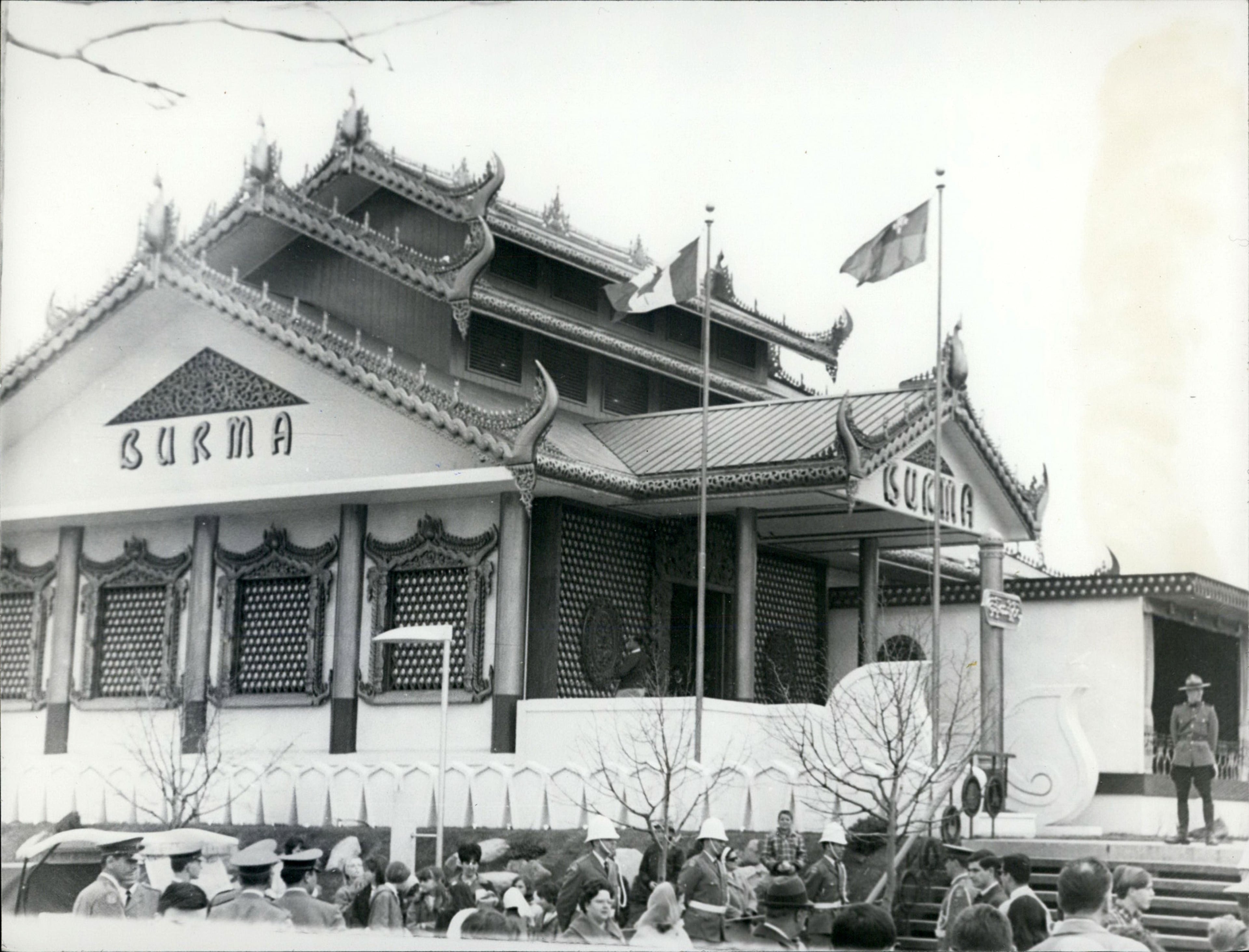 Burmese Pavilion, Expo '67, Montreal, Canada. Photographer: Laurent Belager.