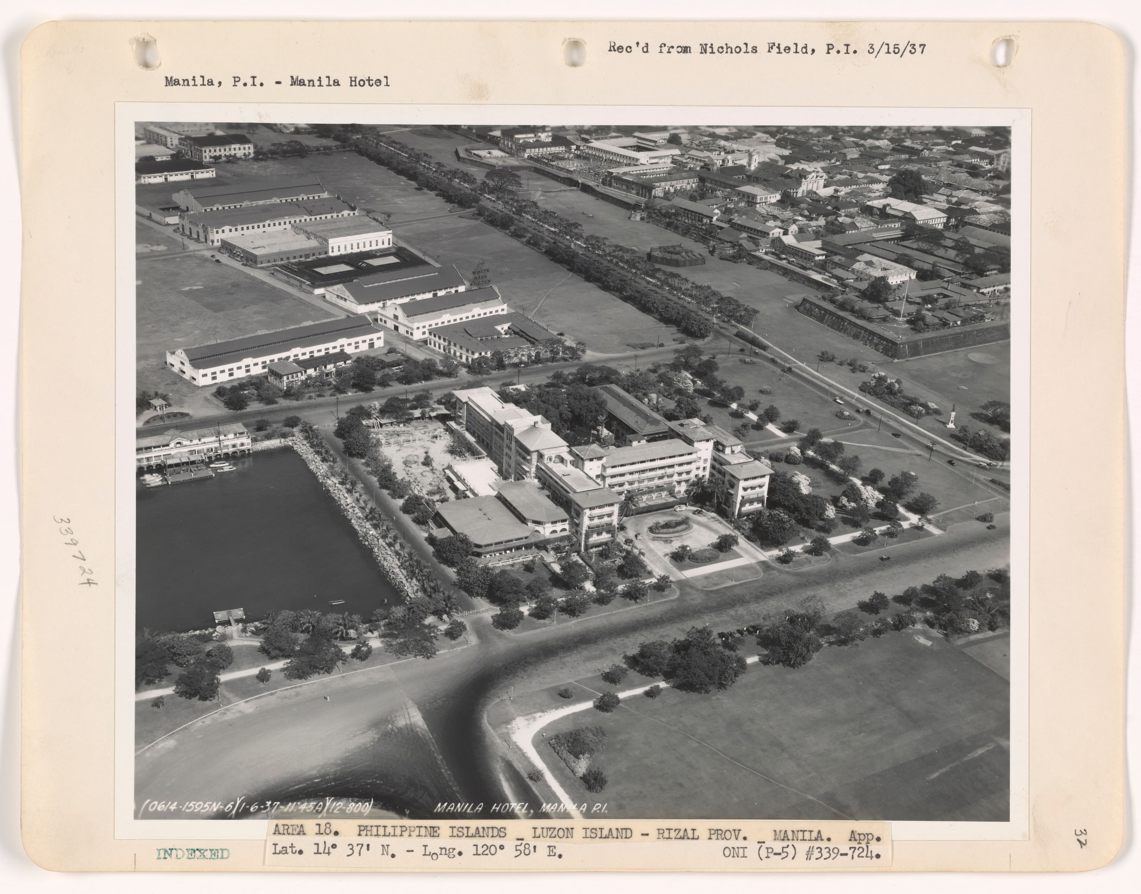 Aerial view of the Philippine General Hospital in Manila, showing its buildings, grounds, and surrounding urban area.