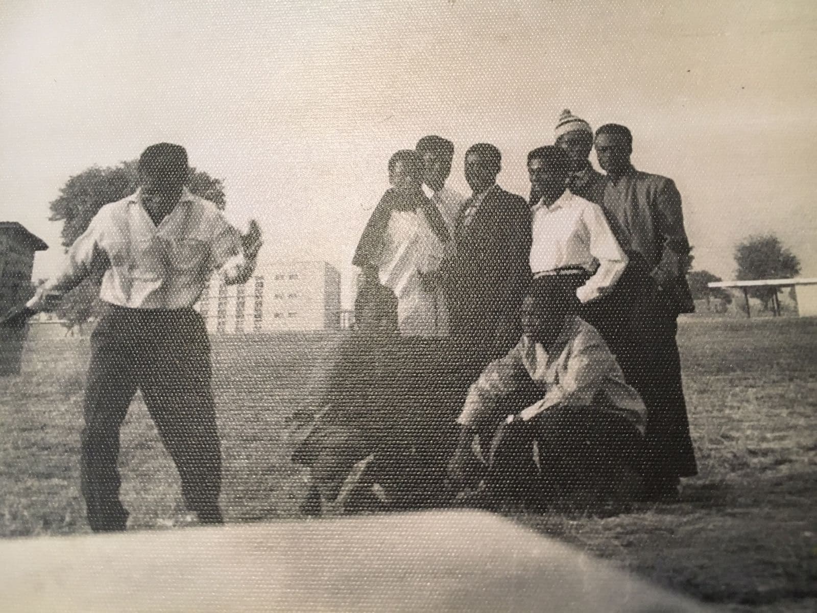 Francis Segbedzi (far left), undated, c1965